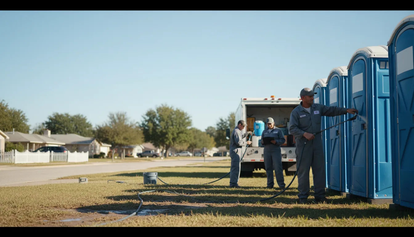 Long-Term Portable Toilet Rental in Felton, DE near me